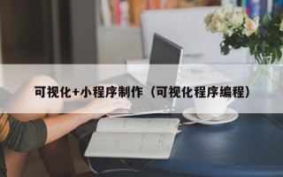 弥勒可视化+小程序制作（可视化程序编程）